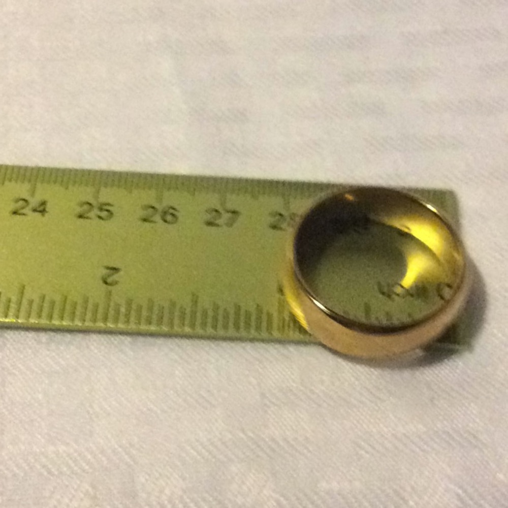 TUNGSTEN WEDDING BAND - Picture 4 of 6